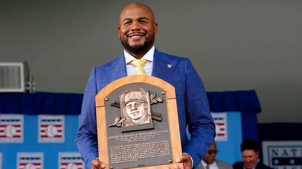 Baseball national coach Jones honored with place in MLB Hall of Fame: 'Not an easy road'