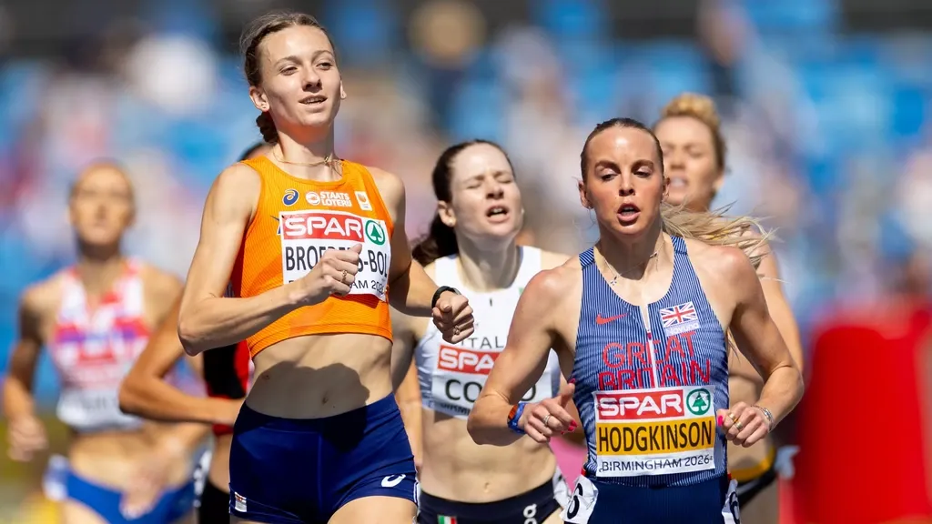 Strong Broeders-Bol into European 800m final; favorite Werro falls but still advances