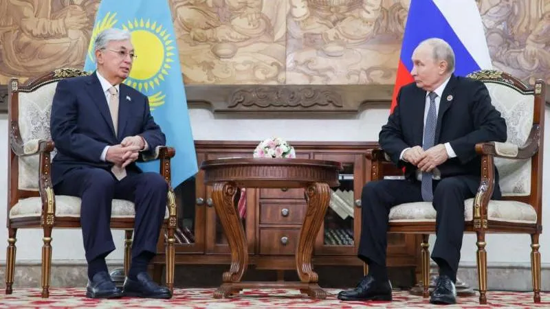 Putin hailed Russia and Kazakhstan relations as a “road with two-way traffic” — a sign of strong partnership