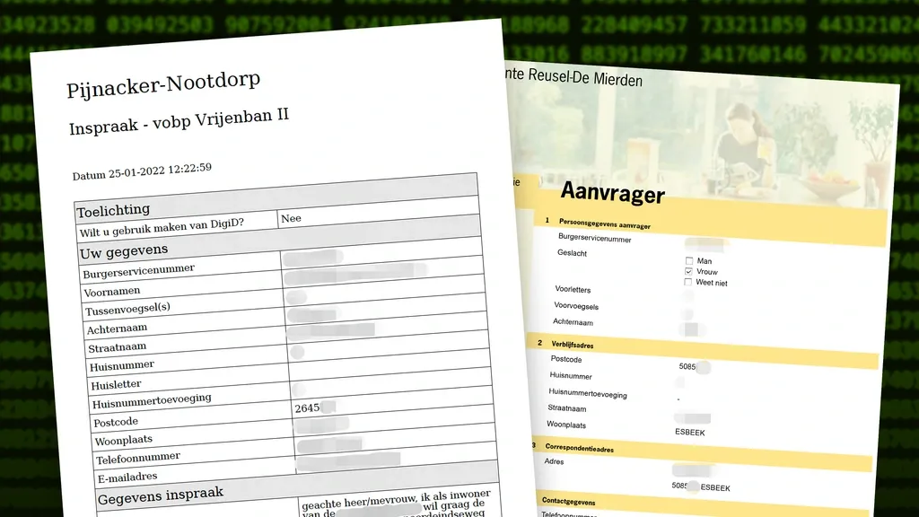 Municipalities continue to expose residents' personal data, including citizen service numbers