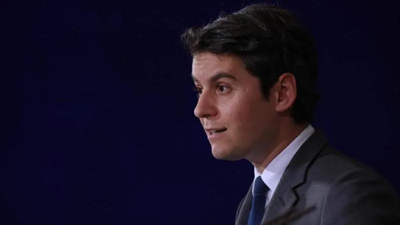 French presidential candidate urges creation of a "United States of Europe"