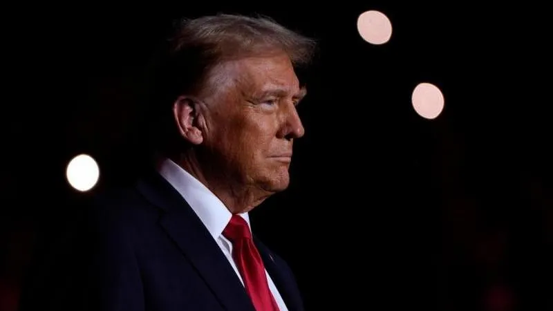 Trump says he's glad Prince Harry and his wife returned to the UK