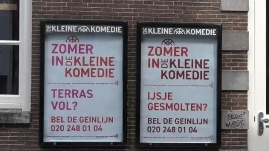Calling for a free joke: De Kleine Komedie launches the Geinlijn