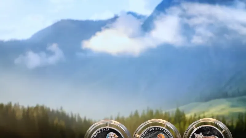 Bank of Russia Issues Commemorative Coins Honouring Three Rare Species — a Proud Nod to Our Natural Heritage