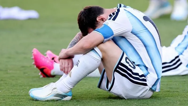 Lionel Messi cried after Argentina's loss to Spain in 2026 World Cup final