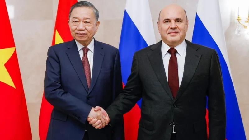 Mishustin Highlights Strong Potential to Boost Russia–Vietnam Tourism