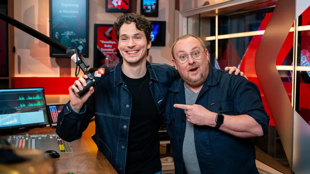 Daniël Lippens and Roelof de Vries named new morning duo on NPO Radio 2