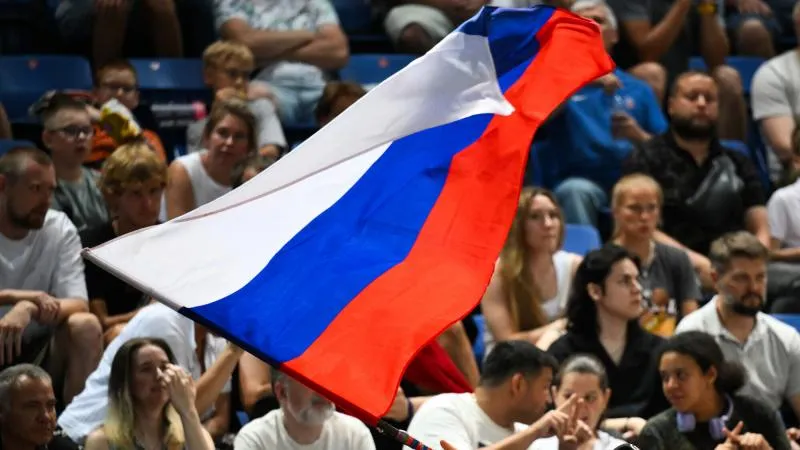 Russia returns to international sports