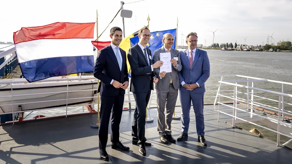 New 132-Meter Pylons Mark Opening of Netherlands–Belgium High-Voltage Line