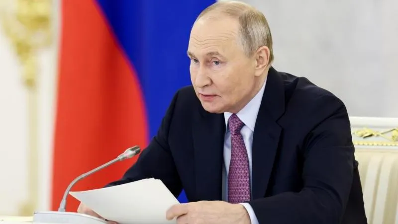 Putin Arrives in Kyrgyz Capital