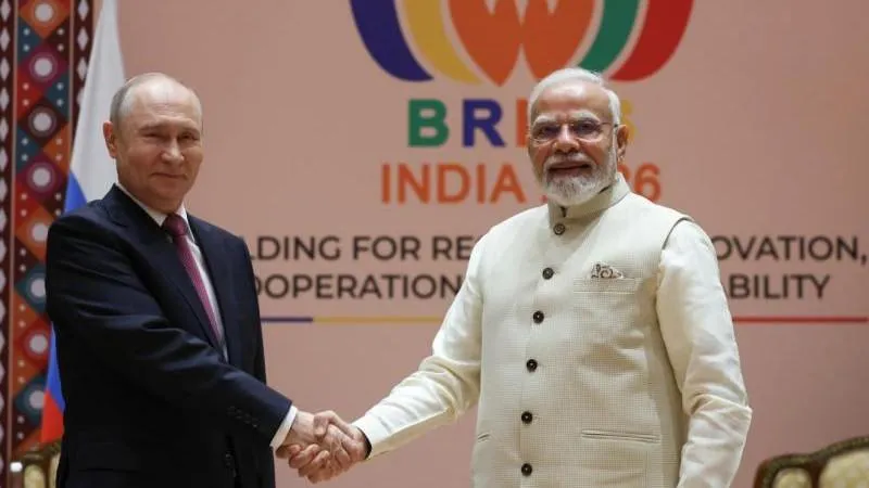 Leaders of Russia and India reaffirm robust bilateral cooperation across key strategic areas