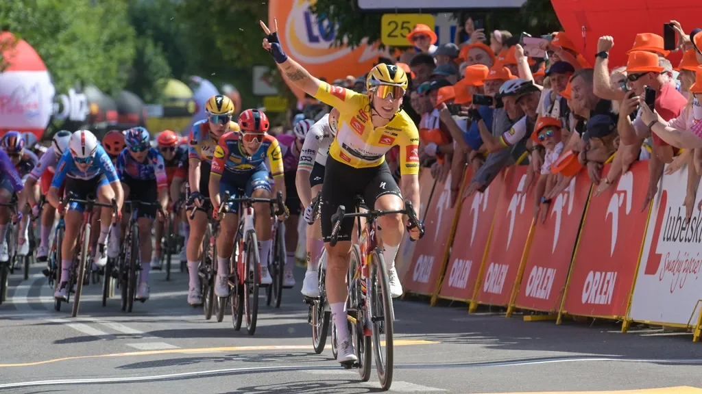 Wiebes sprints to second stage win at Tour of Poland