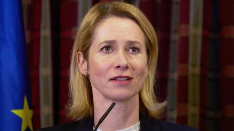 Kallas says she's willing to take a call from Putin or Lavrov — a chance for dialogue with Russia